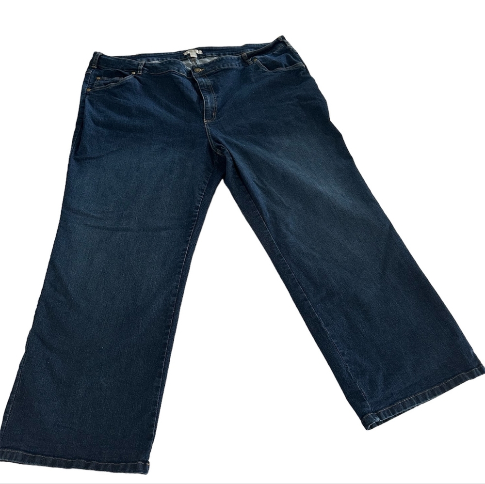 Woman Within 26W blue jeans